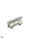 DIN RAIL ACCESSORY FOR P05 CONNECTOR GREY