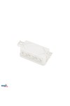 SURFACE MOUNTED INSTALLATION BOX 85x45x37MM IP55 8P LIGHT GRAY