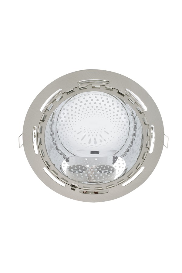GL210E DOWNLIGHT SATIN NICKEL 2XE27