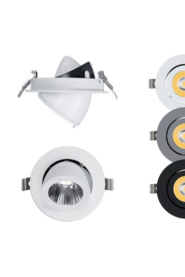 SKY TL180 COB TRACK LIGHT 20W 220-240V 6400K 24° GREY