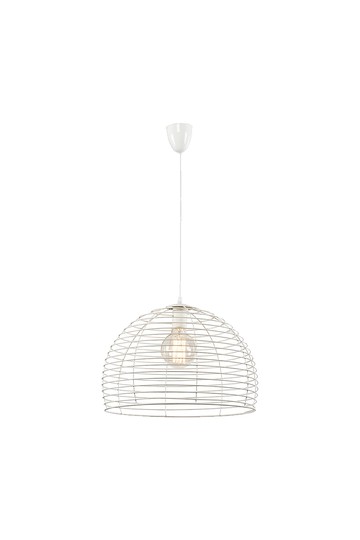 LUCCA PENDANT 1xE27 WHITE