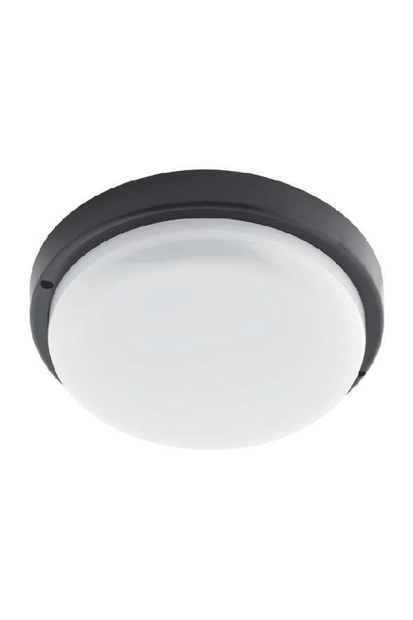 LED griestu lampa 20W 4000K IP54 melna