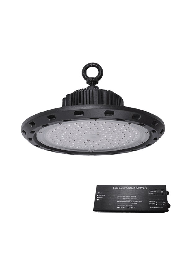 VIENA SMD LED HIGH BAY 100W 5500K IP65+ EMERGENCY KIT
