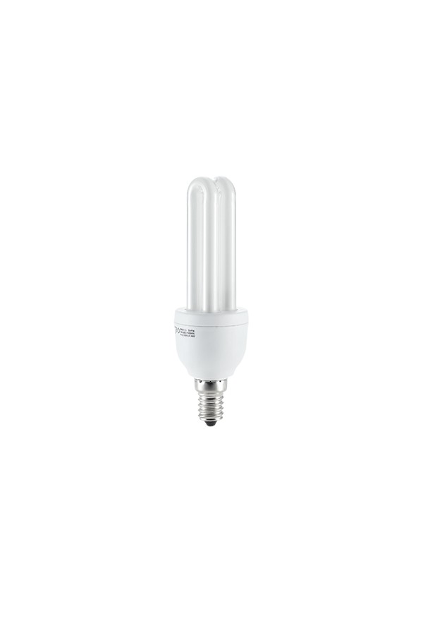 Kompaktā dienasgaismas spuldze E14 2U/9W 2700K
