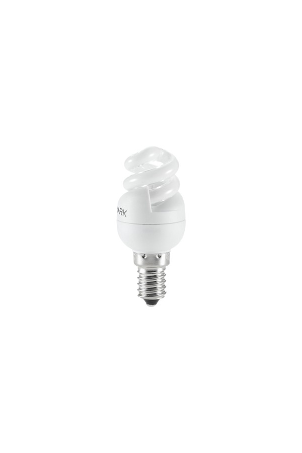 Kompaktiška fluorescencinė lempa spiralinė D2 E14 5W 2700K
