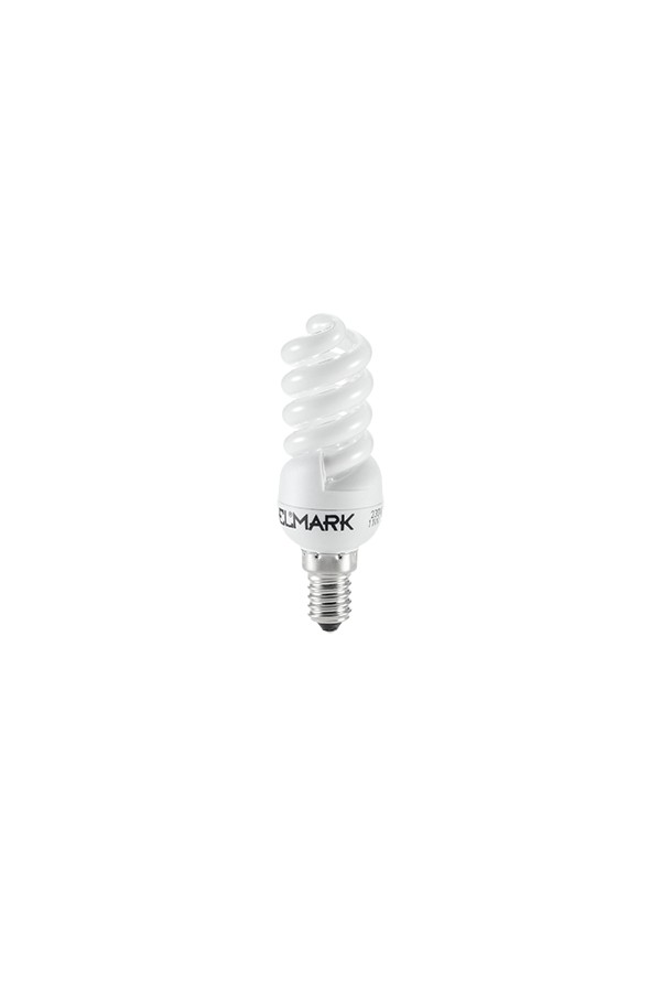 COMPACT FLUORESCENT LAMP SPIRAL D2 E14 11W 6400K