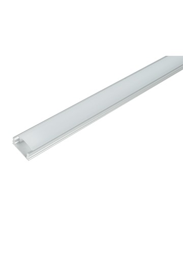 ELM718/1 AL PROFILE MATT REFLECTOR, 1M SURFACE MOUNTED