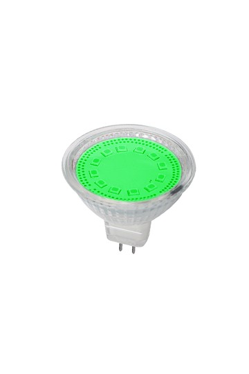 LED-lamp MR16 SMD2835 3W G5,3 12V 3000K roheline