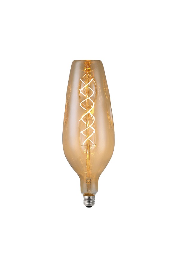 LED VINTAGE LAMP DIMMABLE 4W E27 2200K D120 GOLD