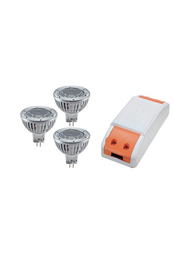 LED DRIVER 12W+ 3X LED1 3W 2700K MR16