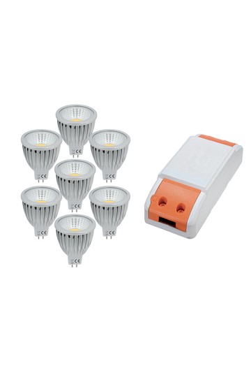 LED DRIVER 36W+ 7X LED3 5W 4000K MR16