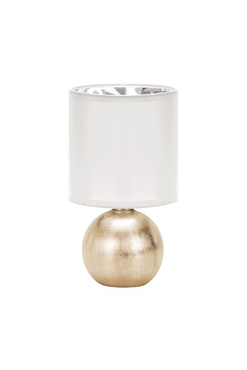 PERLO E14 GOLD/WHITE