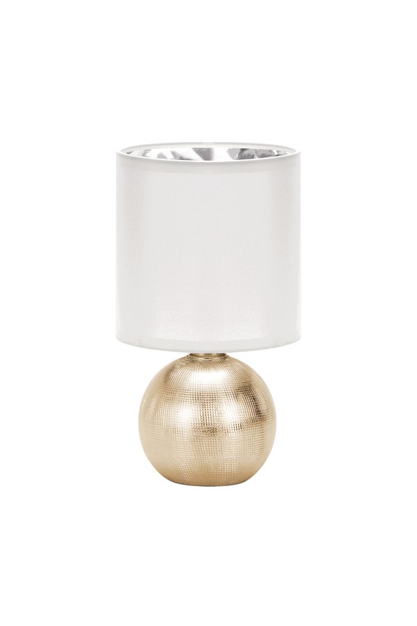 PERLO E14 GOLD/WHITE
