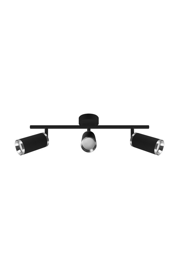 FRIDA SPT GU10 3I BLACK/CHROME