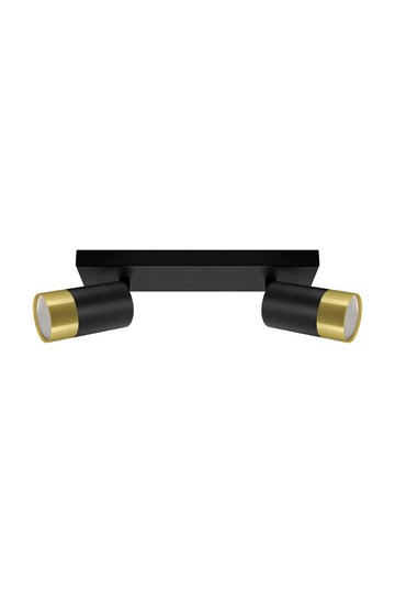 PUZON SPT GU10 2L BLACK/GOLDEN