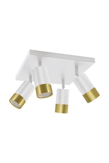 PUZON SPT GU10 4D WHITE/GOLDEN