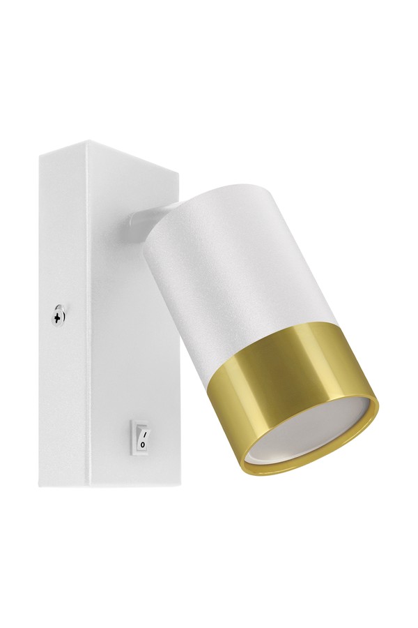 PUZON WLL GU10 WHITE/GOLDEN