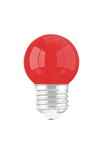 ULKE LED E27 1W RED
