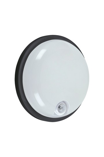 ELIAS LED C PIR 20W BLACK NW
