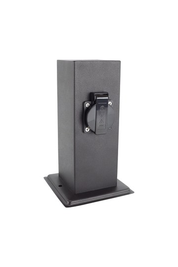 PORT 22 2x230V D BLACK