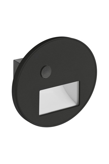 WEKTOR LED C PIR 1,2W BLACK CCT
