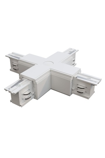 TRA005CX-31W Trinity X-shaped Connector White