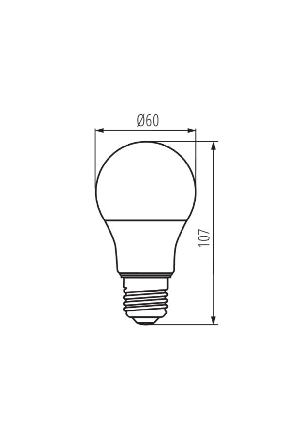 IQ-LED A60 3,4W-NW