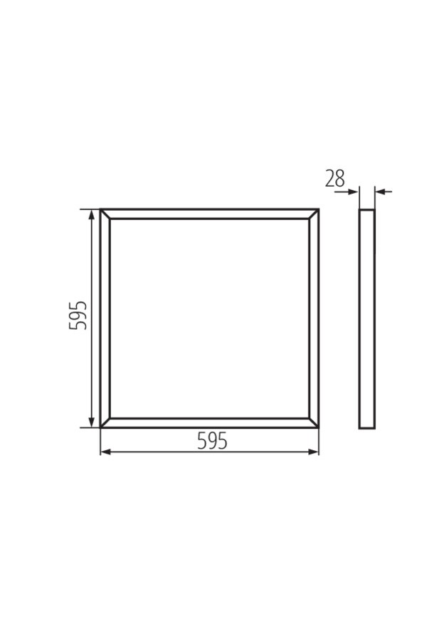 BAREV BL LEDN2 40W-NW