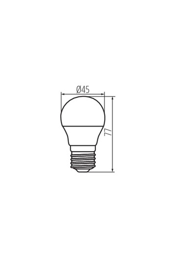 G45 N 4,9W E27-WW