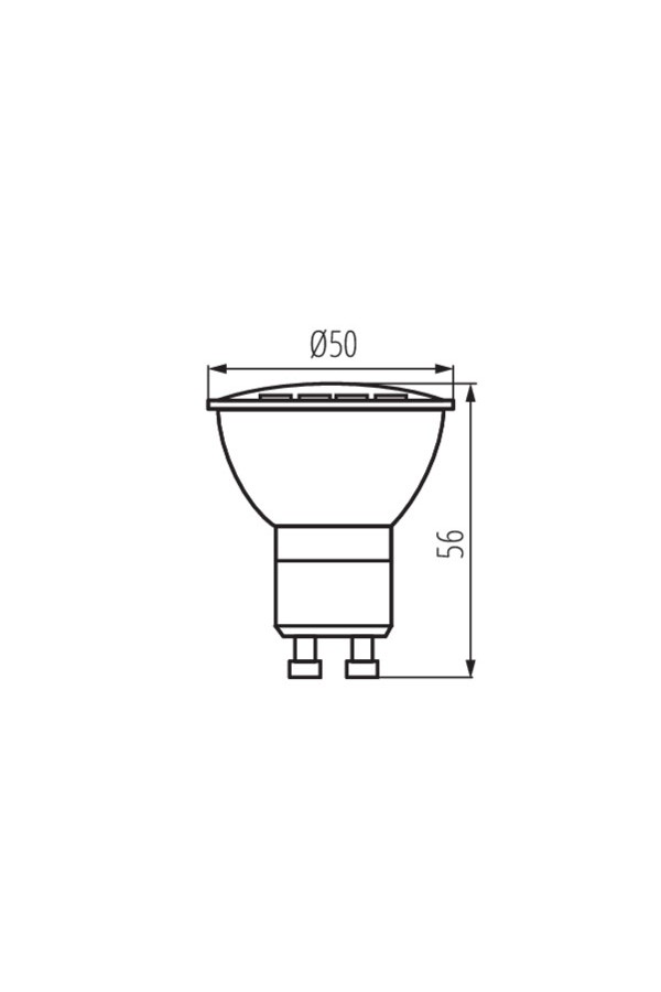 GU10 8W-NW LED
