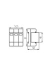 KSD-T1+T2 275/180 3P