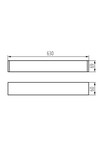 ALIN 4LED 1X60-B-NT