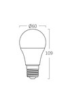 Braytron ADVANCE 5W E27 A60 6500K LED BULB