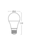 Braytron ADVANCE 13W E27 A60 4000K LED BULB