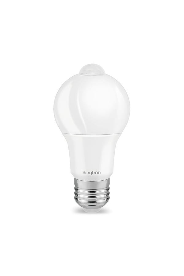 Braytron ADVANCE 9W MO.SENS. E27 A60 3000K LED BULB
