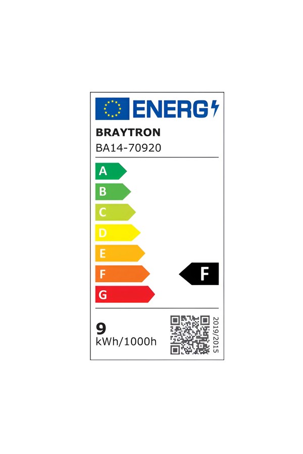 Braytron ADVANCE 9W MO.SENS. E27 A60 6500K LED BULB
