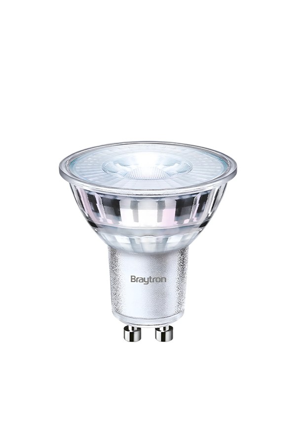 Braytron PREMIUM 5.5W GU10 38D DIM GLS 4000K LED BULB