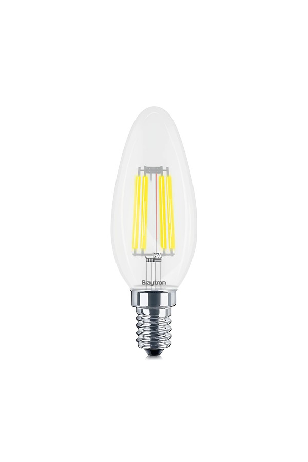 Braytron ADVANCE 6W E14 C35 CLR 3000K LED BULB