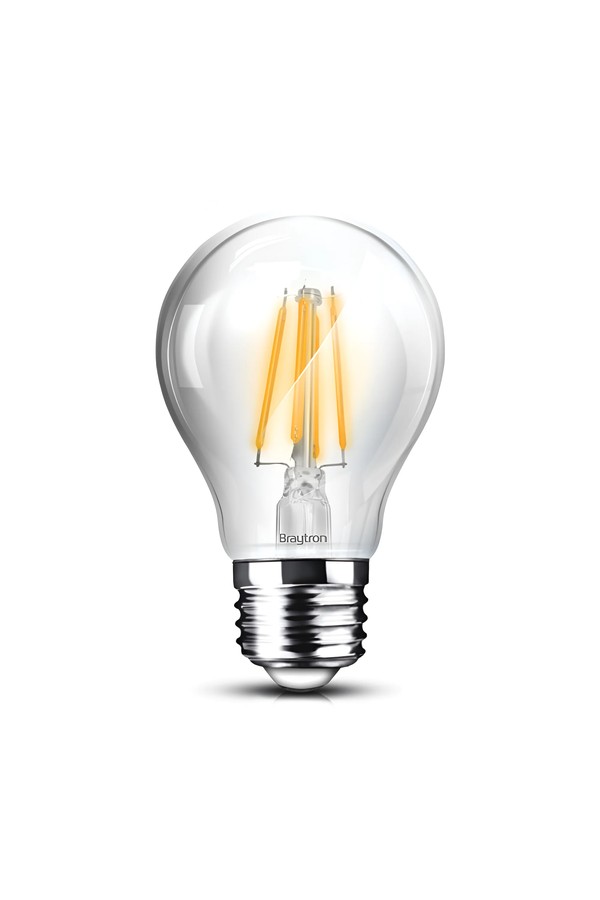 Braytron ADVANCE 8W E27 A60 CLR DIM 3000K BULB