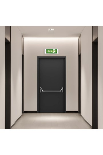 Braytron EXIT LED 3W DUAL IP54 WHT EMERGENCY EXIT LAMP