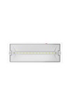 Braytron EXIT LED 3W DUAL IP54 WHT EMERGENCY EXIT LAMP