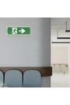 Braytron EXIT LED 5W DUAL IP65 WHT EMERGENCY EXIT