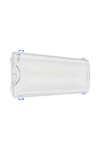Braytron EXIT LED 5W DUAL IP65 WHT EMERGENCY EXIT