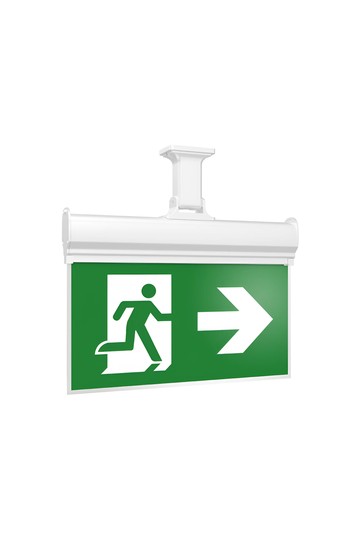Braytron EXIT LED 2W HNG IP20 WHT EMERGENCY EXIT
