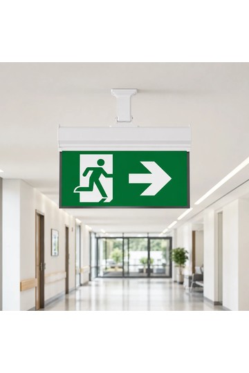 Braytron EXIT LED 2W HNG IP20 WHT EMERGENCY EXIT
