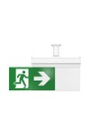 Braytron EXIT LED 2W HNG IP20 WHT EMERGENCY EXIT