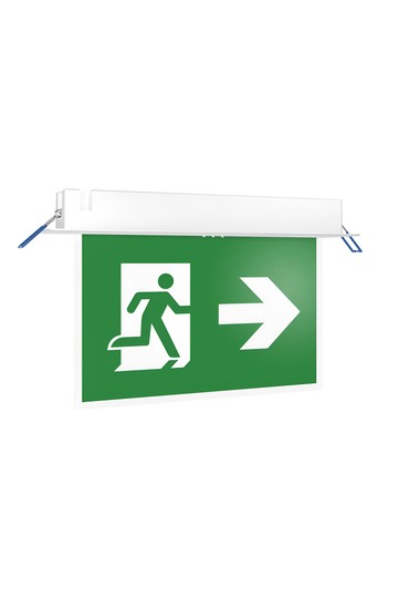 Braytron EXIT LED 2W RCS IP20 WHT EMERGENCY EXIT