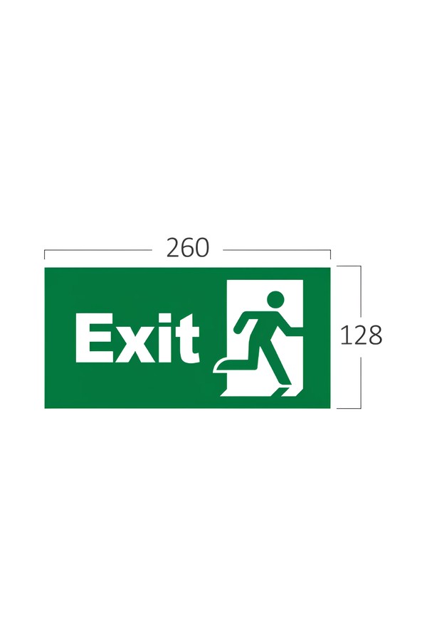 Braytron EXIT SING EXIT DOOR PVC FOR BC14 011XX