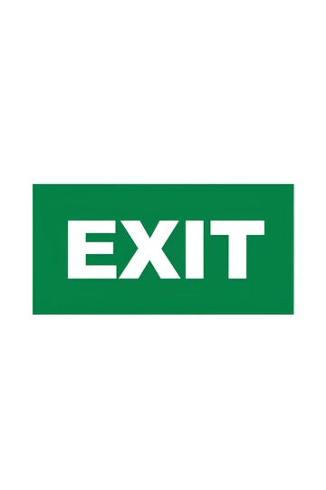 Braytron EXIT SING EXIT  PVC FOR BC14 011XX