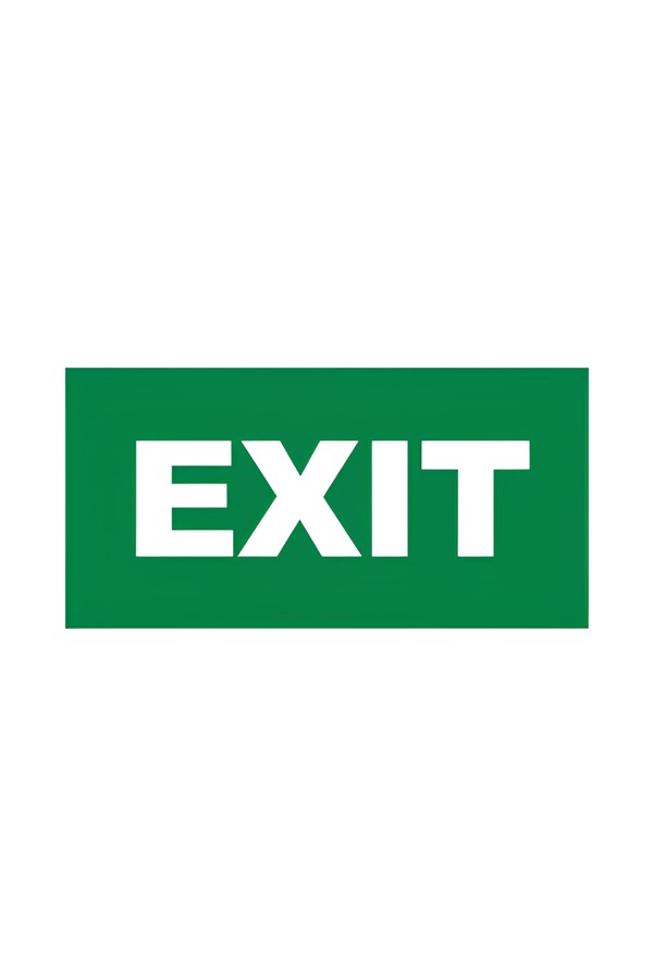 Braytron EXIT SING EXIT  PVC FOR BC14 011XX